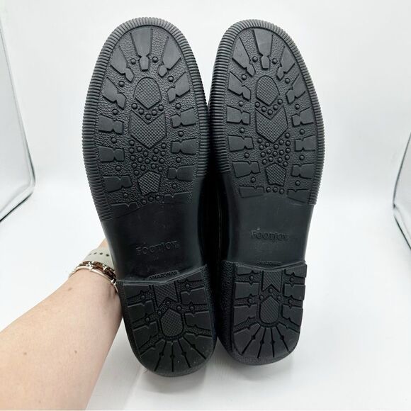 Footjoy‎ Club Casual Brown/Black Pebbled Leather Driving Moc Men's Size 12 C - Picture 11 of 15